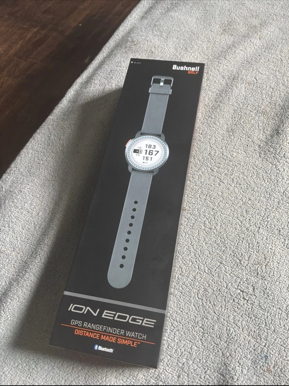 Bushnell Ion Edge GPS Rangefinder Watch With Charger